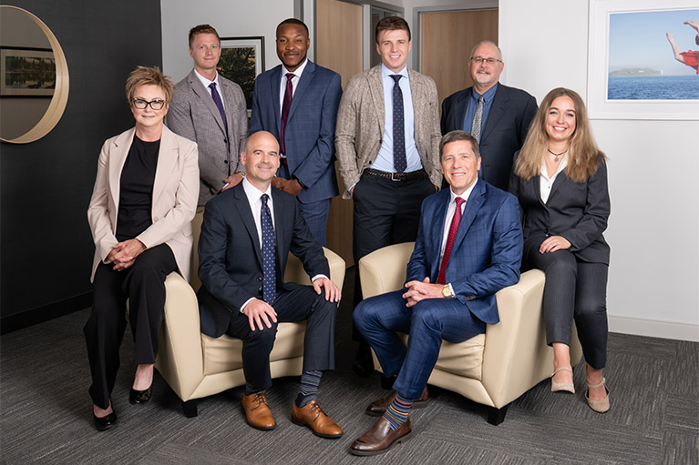 The Bluteau Caseley Wealth team picture