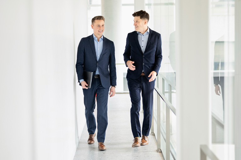 Photo of wealth Management Advisors who assist you in your financial projects and goals.