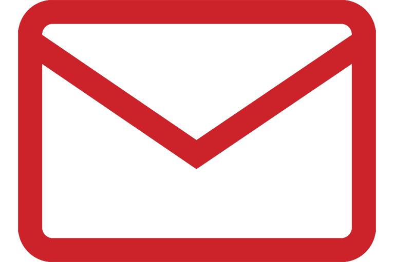 red mail icon