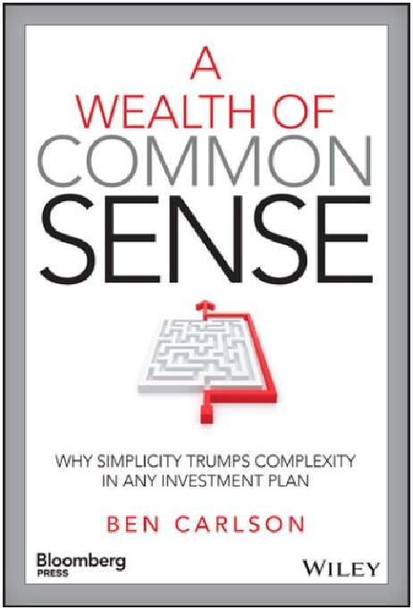 A wealth of common sense by Ben Carlson cover book