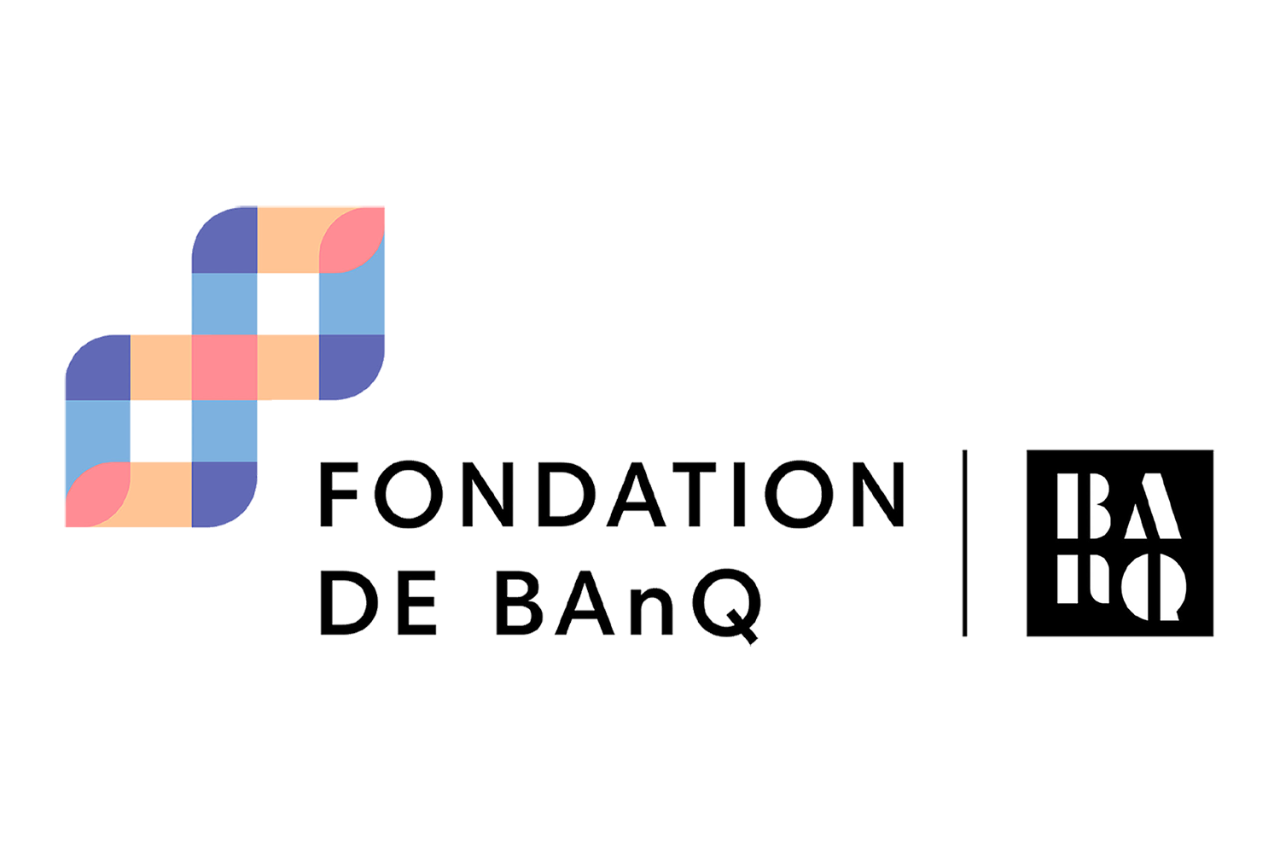 Fondation de BAnQ Logo.