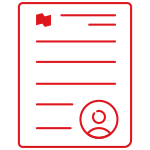 Pictogram of a newsletter 