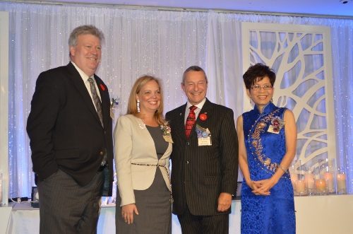 People during the BC liberals winter celebration.