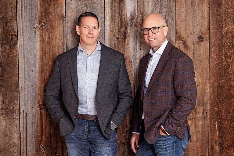 Image of Andrew Lorriman and Timothy Sturgeon.