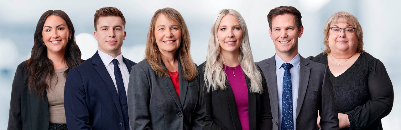 Marbach Wealth Management Group; from left to right: Kaitlin Herridge, Austin Nieswandt, Joyce Marbach, Kristen Ricci, Ryan van Gelder and Holly Ripplinger 