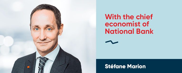 Picture of Stefane Marion, the chief economist of National Bank