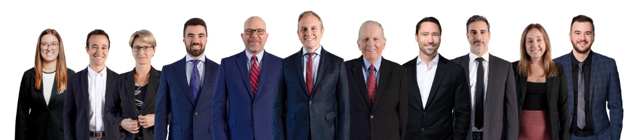 Photo of the Parent Bujold wealth management team