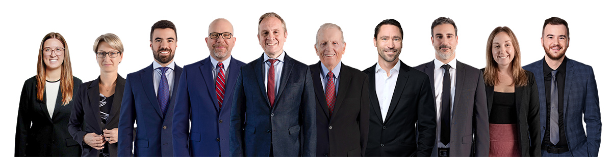Photo of the Parent Bujold wealth management team