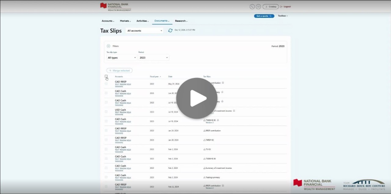 Image presenting the tax explanatory video