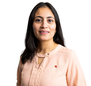 Photo of Komal Soni, Associate, member of the team of experts. 