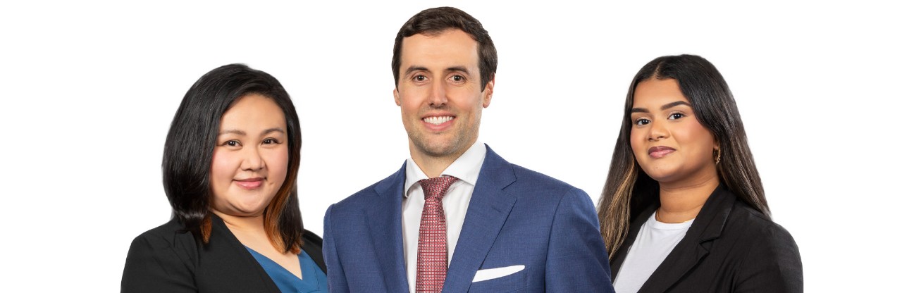 Silmser Wealth Management Group left to right: Joey, Joshua and Sinduja.