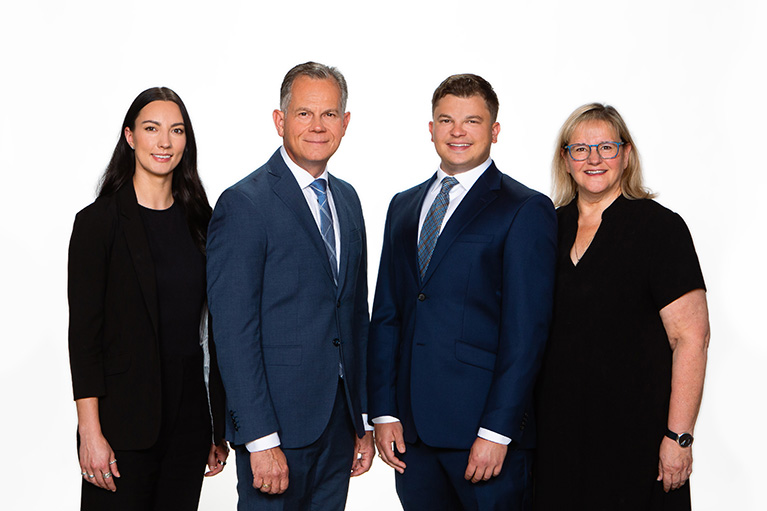 The Dumanowski Investment Group left to right: Karlee, Mark, Sam, Wendy