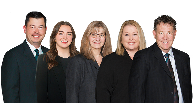 The MacPahil Sherwick Wealth Advisory Group from left to right, Connelly, Lynn, Louise and Calvin