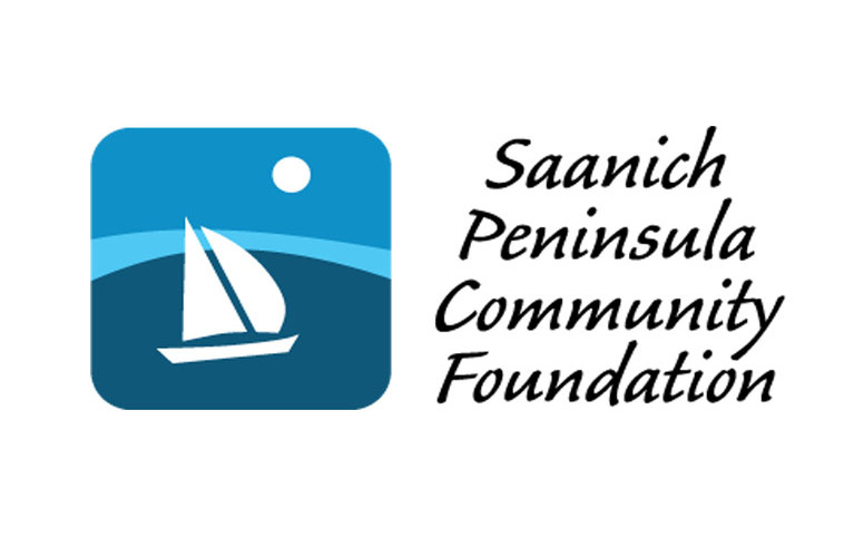 A logo of the Saanich Peninsula Community Foundation.