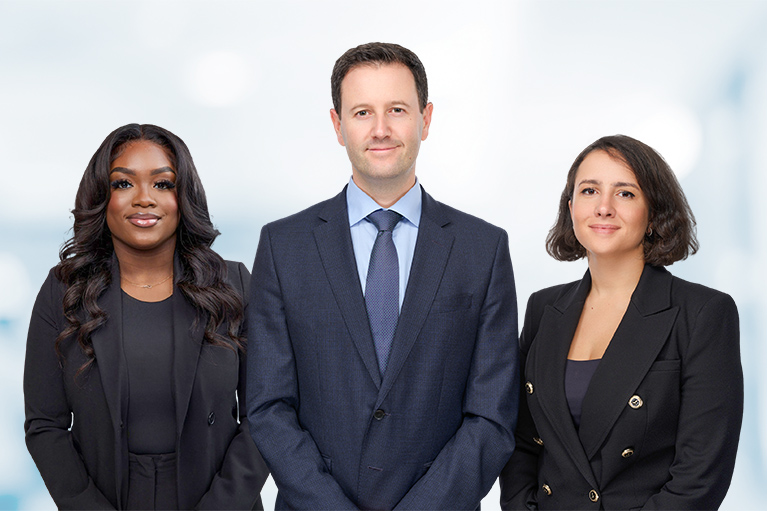Vinet Group team photo from left to right: Sara Tavakolian, Francis Vinet and Meriam Hachem.