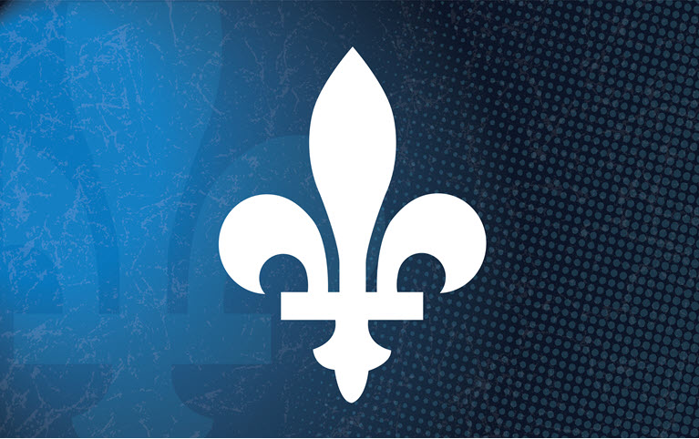 image of the Quebec flag