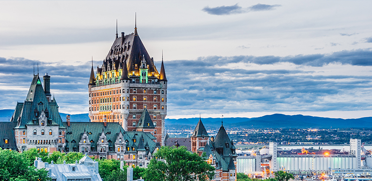 Photo of Château Frontenac in Quebec City