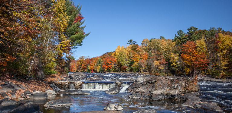 Photo of the landscape of the North Shore of Montreal 
