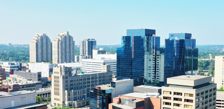 Photo of an Ontarian cityscape