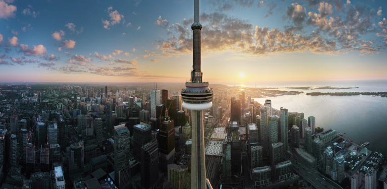 Photo of the CN Tower in Toronto