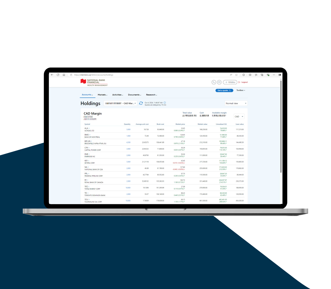 Picto of a desktop displaying the NBFWM platform